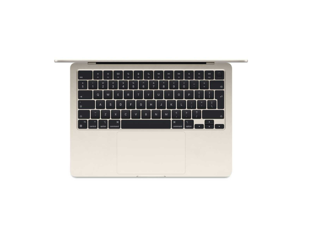 Apple MacBook Air 13 بوصة (2024) - M3 مع وحدة معالجة مركزية 8 نواة / ذاكرة وصول عشوائي 8 جيجابايت / SSD 256 جيجابايت / وحدة معالجة رسومية 8 نواة / macOS Sonoma / لوحة مفاتيح إنجليزية وعربية / Starlight / إصدار الشرق الأوسط Apple MacBook Air 13 بوصة (2024) - M3 مع وحدة معالجة مركزية 8 نواة / ذاكرة وصول عشوائي 8 جيجابايت / SSD 256 جيجابايت / وحدة معالجة رسومية 8 نواة / macOS Sonoma / لوحة مفاتيح إنجليزية وعربية / Starlight / إصدار الشرق الأوسط
